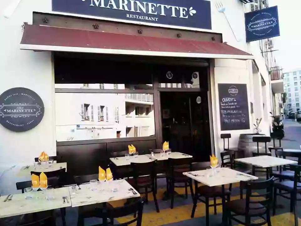Le restaurant - Chez Marinette - Marseille - Restaurant terrasse